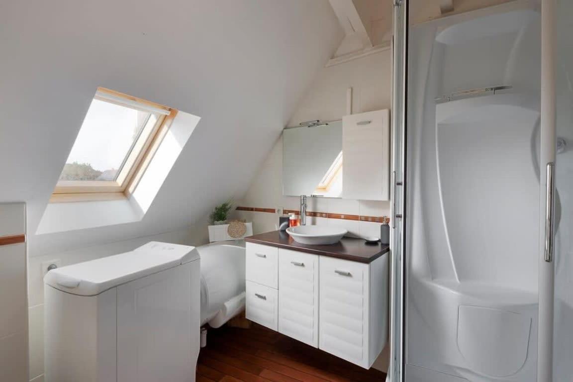 Le Ruellan Charmant Duplex Proche Plage 생말로 외부 사진