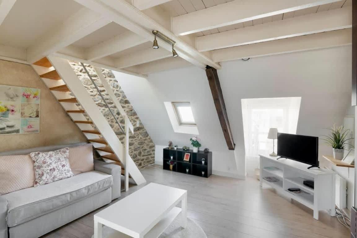 Le Ruellan Charmant Duplex Proche Plage 생말로 외부 사진